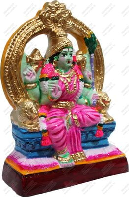 Unikk Rajarajeshwari Paper Mache Golu Doll (Multicolor) Unikk Rajarajeshwari Paper Mache Golu Doll (Multicolor)