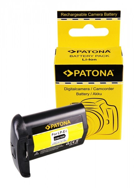 PATONA Battery f. CANON LP-E4 LPE4 CANON EOS 1D Mark III, EOS 1Ds PATONA Battery f. CANON LP-E4 LPE4 CANON EOS 1D Mark III, EOS 1Ds