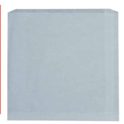 Paper Bag No 1 Square Greaseproof Lined White 180X180mm