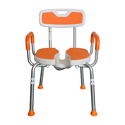 1012 Padded Shower Chair with Cut-Out Seat