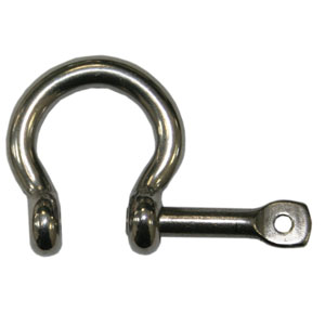 Shackle - Bow - Captive Pin - 6mm Shackle - Bow - Captive Pin - 6mm