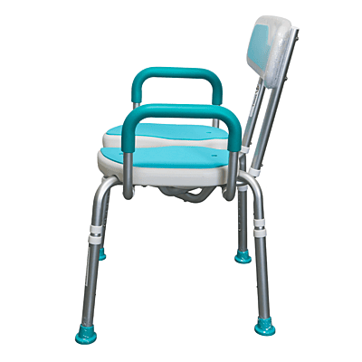 Padded shower chair w/cut-out 1012GN Padded shower chair w/cut-out 1012GN