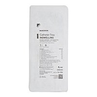 McKesson Foley Indwelling Catheter Tray Without Catheter Without Balloon (EA)