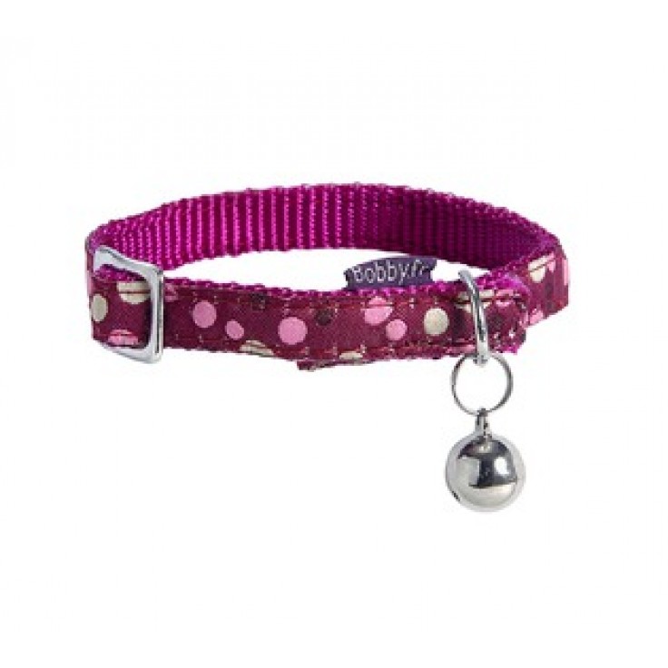BOBBY DOLL CAT COLLAR- PINK BOBBY DOLL CAT COLLAR- PINK