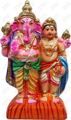 Unikk Ganesh Murugan Paper Mache Golu Doll for Navarathri (Multicolor) Unikk Ganesh Murugan Paper Mache Golu Doll for Navarathri (Multicolor)