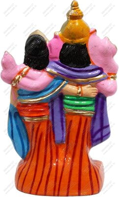 Unikk Ganesh Murugan Paper Mache Golu Doll for Navarathri (Multicolor) Unikk Ganesh Murugan Paper Mache Golu Doll for Navarathri (Multicolor)