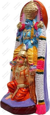 Unikk Garuda Vahanam Paper Mache Golu Doll for Navarathri (Multicolor) Unikk Garuda Vahanam Paper Mache Golu Doll for Navarathri (Multicolor)