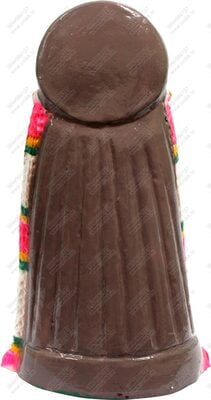 Unikk Hanumantha Vahanam Paper Mache Golu Doll (Multicolor)