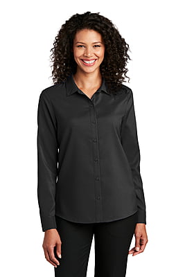 LW401 CAMISA DAMA ML PORT AUTHORITY PERFORMANCE STAFF