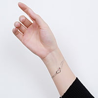 Sterling Silver Love Bracelet