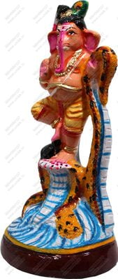 Unikk Ganesh Kalinga Narthanam Paper Mache Golu Doll for Navarathri (Multicolor) Unikk Ganesh Kalinga Narthanam Paper Mache Golu Doll for Navarathri (Multicolor)