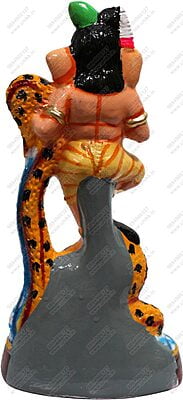 Unikk Ganesh Kalinga Narthanam Paper Mache Golu Doll for Navarathri (Multicolor) Unikk Ganesh Kalinga Narthanam Paper Mache Golu Doll for Navarathri (Multicolor)