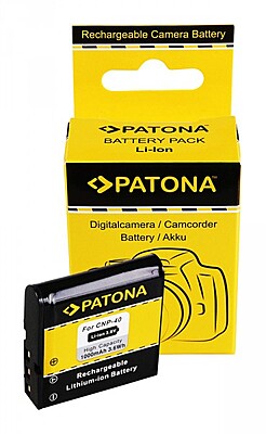 PATONA Battery Casio NP-40 Exilim Zoom EX-Z100 EX-Z1000 EX-Z200