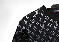 Playera Louis Vuitton Monograma Superior Tonos Oscuros
