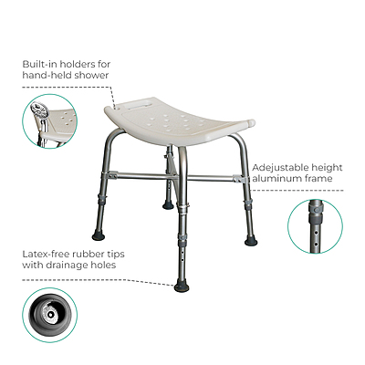 1027HD Heavy-Duty Shower Chair