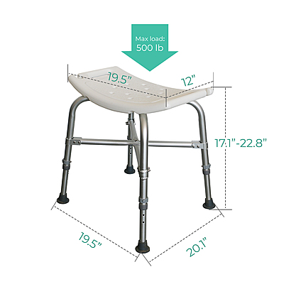 1027HD Heavy-Duty Shower Chair