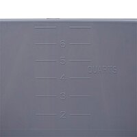 McKesson Wash Basin, 7 Quart, Rectangle, Graphite, NonSterile