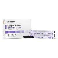 McKesson Surgical Blade – Carbon Steel, No. 10, Sterile