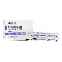 McKesson Surgical Blade – Carbon Steel, No. 11, Sterile