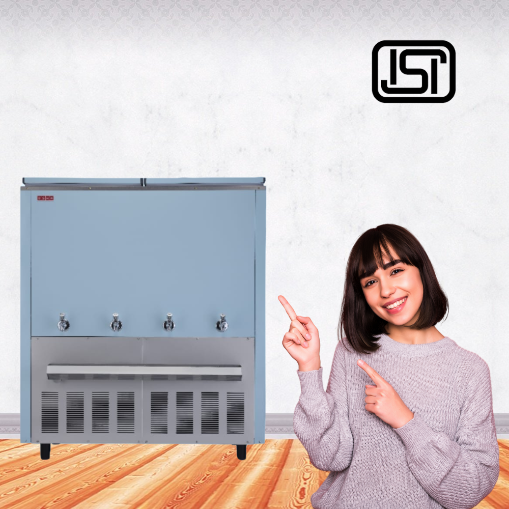 ISI Certified Usha Partial Steel Body Water Cooler SP150400NC with Normal & Cold Water Options ISI Certified Usha Partial Steel Body Water Cooler SP150400NC with Normal & Cold Water Options