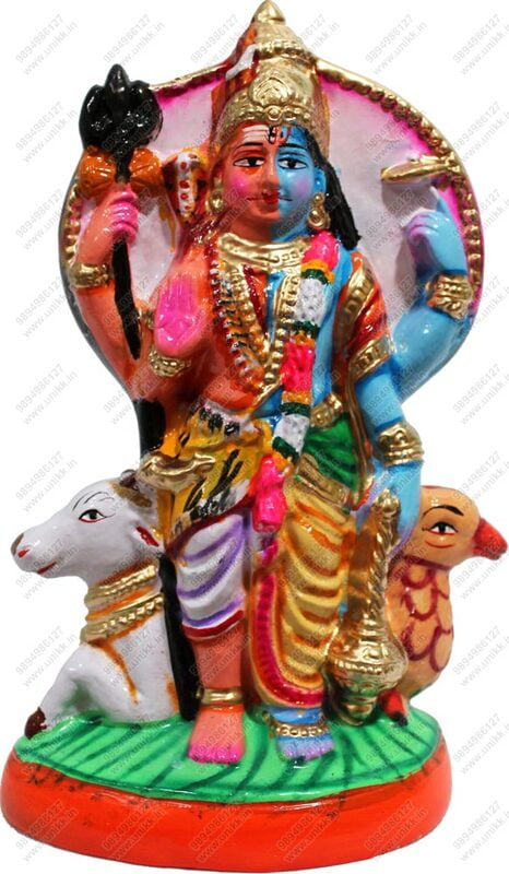 Unikk Sankaranarayanan Paper Mache Golu Doll for Navarathri (Multicolor) Unikk Sankaranarayanan Paper Mache Golu Doll for Navarathri (Multicolor)