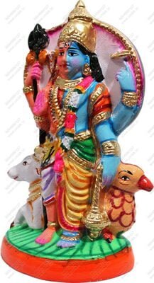 Unikk Sankaranarayanan Paper Mache Golu Doll for Navarathri (Multicolor) Unikk Sankaranarayanan Paper Mache Golu Doll for Navarathri (Multicolor)