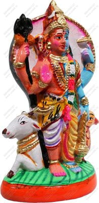 Unikk Sankaranarayanan Paper Mache Golu Doll for Navarathri (Multicolor) Unikk Sankaranarayanan Paper Mache Golu Doll for Navarathri (Multicolor)