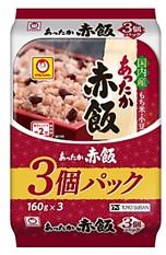 Maruchan Attaka Sekihan 160g x3p_8/1 lbs.