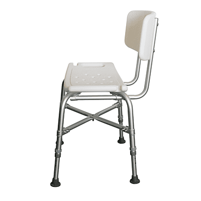 1037HD heavy duty shower chair w/back