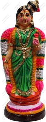 UNIKK Andal Paper Mache Golu Doll 34 cm height made of Eco Friendly Paper Multicolor UNIKK Andal Paper Mache Golu Doll 34 cm height made of Eco Friendly Paper Multicolor
