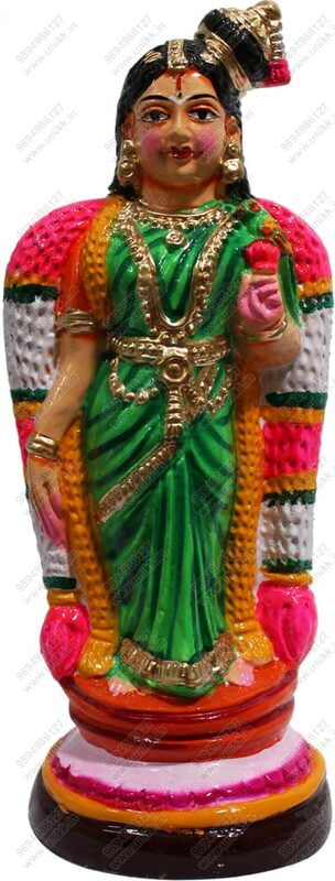 UNIKK Andal Paper Mache Golu Doll 34 cm height made of Eco Friendly Paper Multicolor UNIKK Andal Paper Mache Golu Doll 34 cm height made of Eco Friendly Paper Multicolor