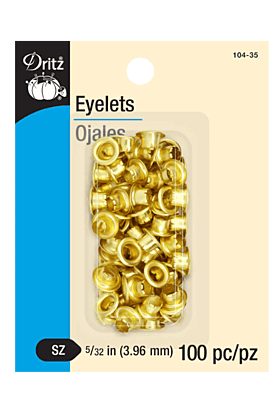 5/32 EYELETS, BRASS(104-35-PRM)
