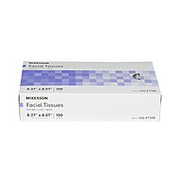 McKesson® Facial Tissue White 8.37″ × 8.07″ 100 Count
