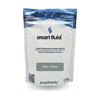 Yeso SmartFluid gris, bolsa de 1 kg