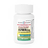 Geri-Care Aspirin 81 mg Tablets 100/Bottle