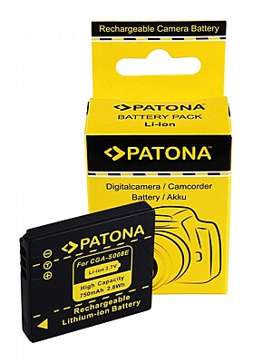 PATONA Battery for Panasonic DMC-FX30 FX-30 CGA-S008E DMW-BCE10E