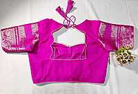 J190 : Ready To Ship Beautiful Banarasi Warm Silk Saree With Stitched Blouse J190 : Ready To Ship Beautiful Banarasi Warm Silk Saree With Stitched Blouse