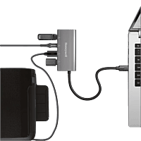 MOMENTUM TYPE C TO 4 PORT TYPE C HUB
