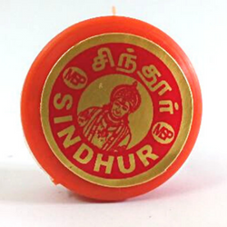Hanuman Sindhoor/Sinduram (Orange) Powder Small Tin