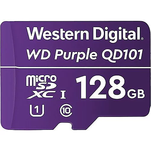 Western Digital WD Purple 128GB Smart Video Surveillance microSDXC Card
