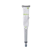 McKesson Underarm Crutches Tall Adult Aluminum Frame 350 lb Weight Capacity