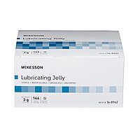 McKesson Sterile Lubricating Jelly – 3 g Individual Packet