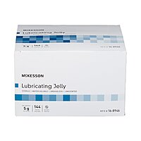 McKesson Sterile Lubricating Jelly – 5 g Individual Packet