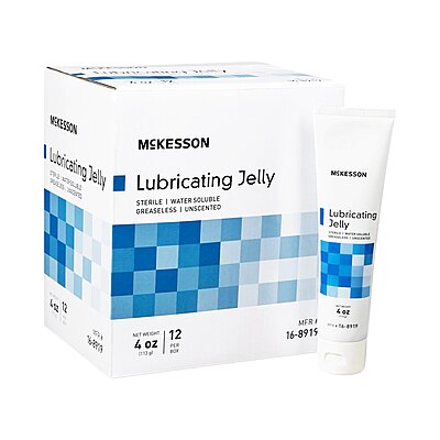 McKesson Sterile Lubricating Jelly – 4 oz Tube