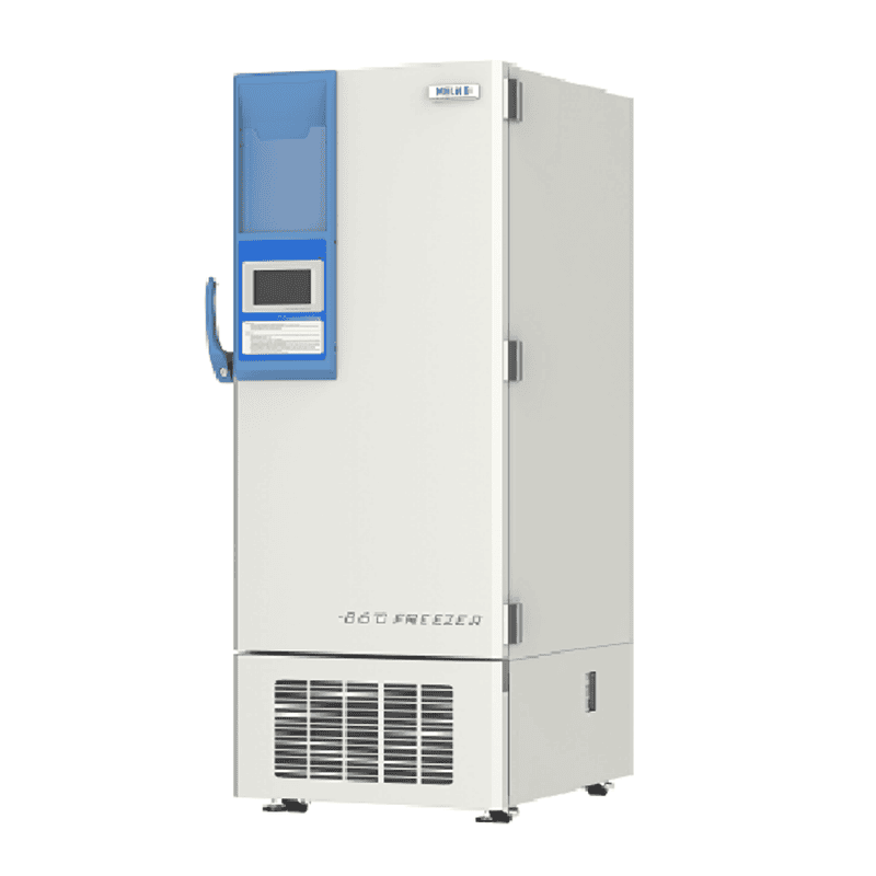 Side look of Blue Star Low Temperature Medical Refrigerator-DW-HL398SAG