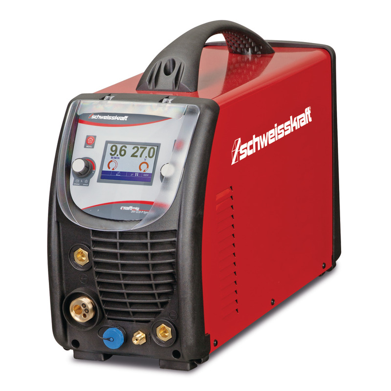 SCHWEISSKRAFT CRAFT-MIG 201 LCD P Synergic – Pulse Inert Gas Welder