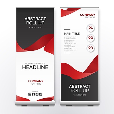 Roller up banners