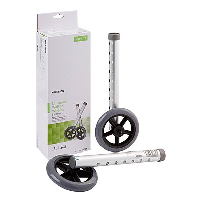 McKesson Walker Wheel For 1-inch Frame Diameter Walkers