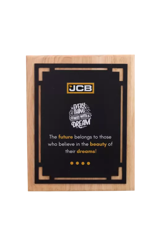 JCB PLAQUES TROPHY
