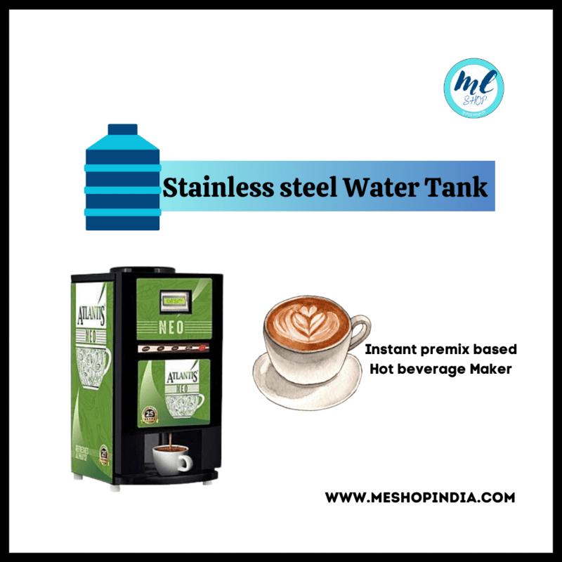 Atlantis Neo-2 lane Tea and Coffee vending machine